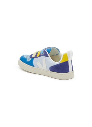 Detail View - Click To Enlarge - VEJA - V-10 Velcro Leather Kids Sneakers