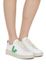 Figure View - Click To Enlarge - VEJA - Urca Low Top Lace-up Leather Sneakers