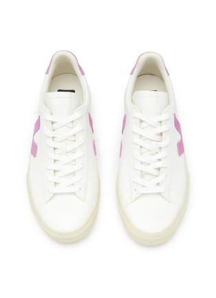 Detail View - Click To Enlarge - VEJA - Campo Low Top Lace-up Chromefree Leather Sneakers