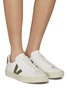Figure View - Click To Enlarge - VEJA - Campo ChromeFree Leather Sneakers