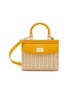 Main View - Click To Enlarge - RODO - Mini Paris Wicker Leather Bag
