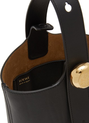 Detail View - Click To Enlarge - LOEWE - Mini Pebble Leather Bucket Bag