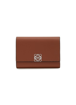 Main View - Click To Enlarge - LOEWE - Anagram Grained Leather Wallet