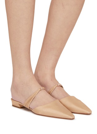 Figure View - Click To Enlarge - SAM EDELMAN - Judie Single Band Satin Mules