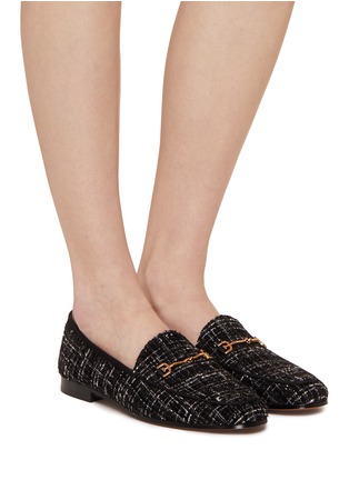 Figure View - Click To Enlarge - SAM EDELMAN - Loraine Tweed Loafers