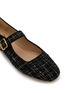 Detail View - Click To Enlarge - SAM EDELMAN - Michaela Patent Tweed Mary Jane Flats