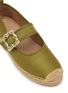 Detail View - Click To Enlarge - SAM EDELMAN - Maddy Embellished Buckle Maryjane Espadrilles