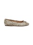 Main View - Click To Enlarge - SAM EDELMAN - Felicia Luxe Embossed Python Ballerina Flats