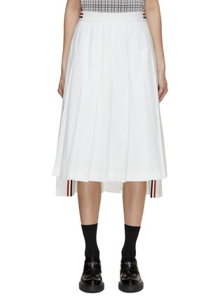 Main View - Click To Enlarge - THOM BROWNE  - Pleated Midi Skirt