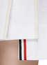  - THOM BROWNE  - Pleated Cotton Seeksucker Skirt