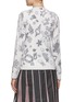 Back View - Click To Enlarge - THOM BROWNE  - Sea Jacquard Cashmere Cardigan