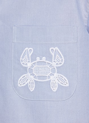  - THOM BROWNE  - Embroidered Crab Polo Dress