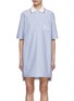Main View - Click To Enlarge - THOM BROWNE  - Embroidered Crab Polo Dress
