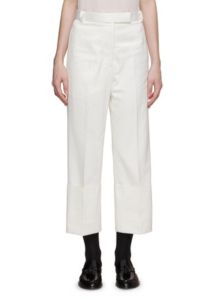 Main View - Click To Enlarge - THOM BROWNE  - Drop Crotch Straight Leg Chinos