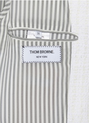 Detail View - Click To Enlarge - THOM BROWNE  - 4-bar Tweed Blazer