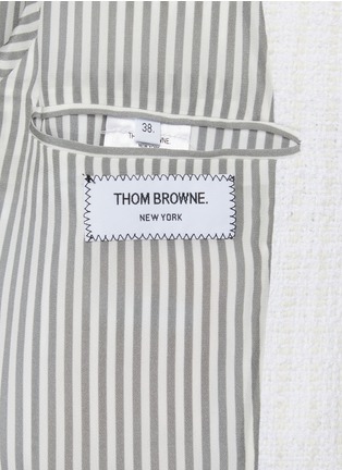 Detail View - Click To Enlarge - THOM BROWNE - 4-bar Tweed Blazer