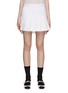 Main View - Click To Enlarge - THOM BROWNE  - Pleated Cotton Seeksucker Skirt