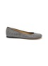 Main View - Click To Enlarge - LOEWE - Toy Strass Embellished Suede Ballerina Flats