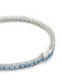 Detail View - Click To Enlarge - HATTON LABS - Classic Sterling Silver Tennis Bracelet