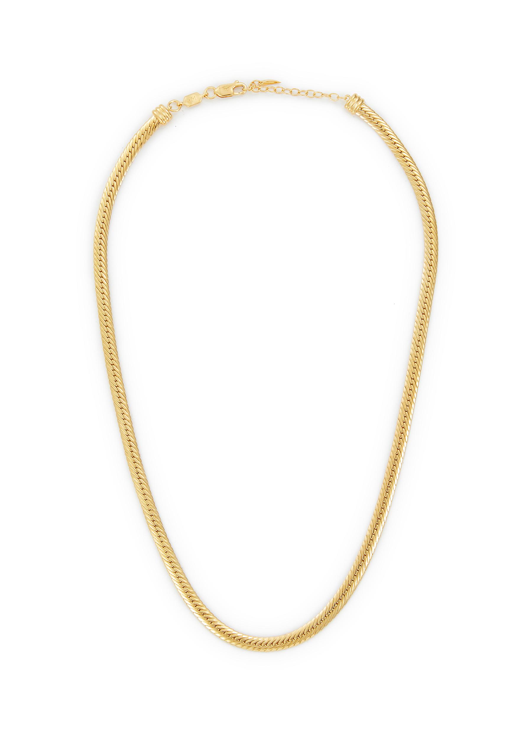 Camail 18K Gold Plated Brass Chain Necklace