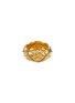 Main View - Click To Enlarge - MISSOMA - x Lucy Williams  Chunky Pave Waffle 18K Gold Plated Brass Ring