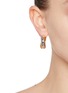 Figure View - Click To Enlarge - MISSOMA - x Lucy Williams Chunky Entwine 18K Gold Plated Medium Hoop Earrings
