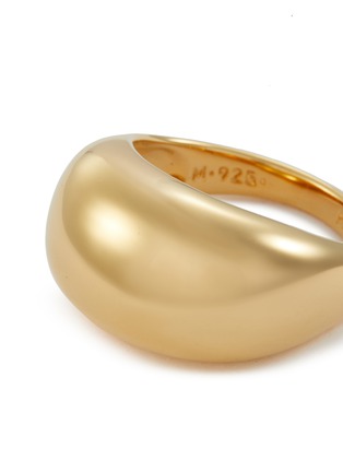 Detail View - Click To Enlarge - MISSOMA - Chubby 18K Gold Plated Brass Dome Ring