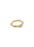 Main View - Click To Enlarge - MISSOMA - Magma 18K Gold Plated Brass Rainbow Moonstone Stacking Ring