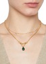 Figure View - Click To Enlarge - MISSOMA - Magma 18K Gold Plated Rainbow Moonstone Charm Choker
