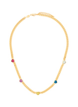 Main View - Click To Enlarge - MISSOMA - Jelly Heart 18K Gold Plated Brass Necklace