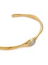 Detail View - Click To Enlarge - MISSOMA - Magma 18K Gold Plated Gemstone Cuff Bracelet