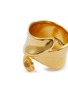 Detail View - Click To Enlarge - GOOSSENS - Foliage 24k Gold Plated Ring