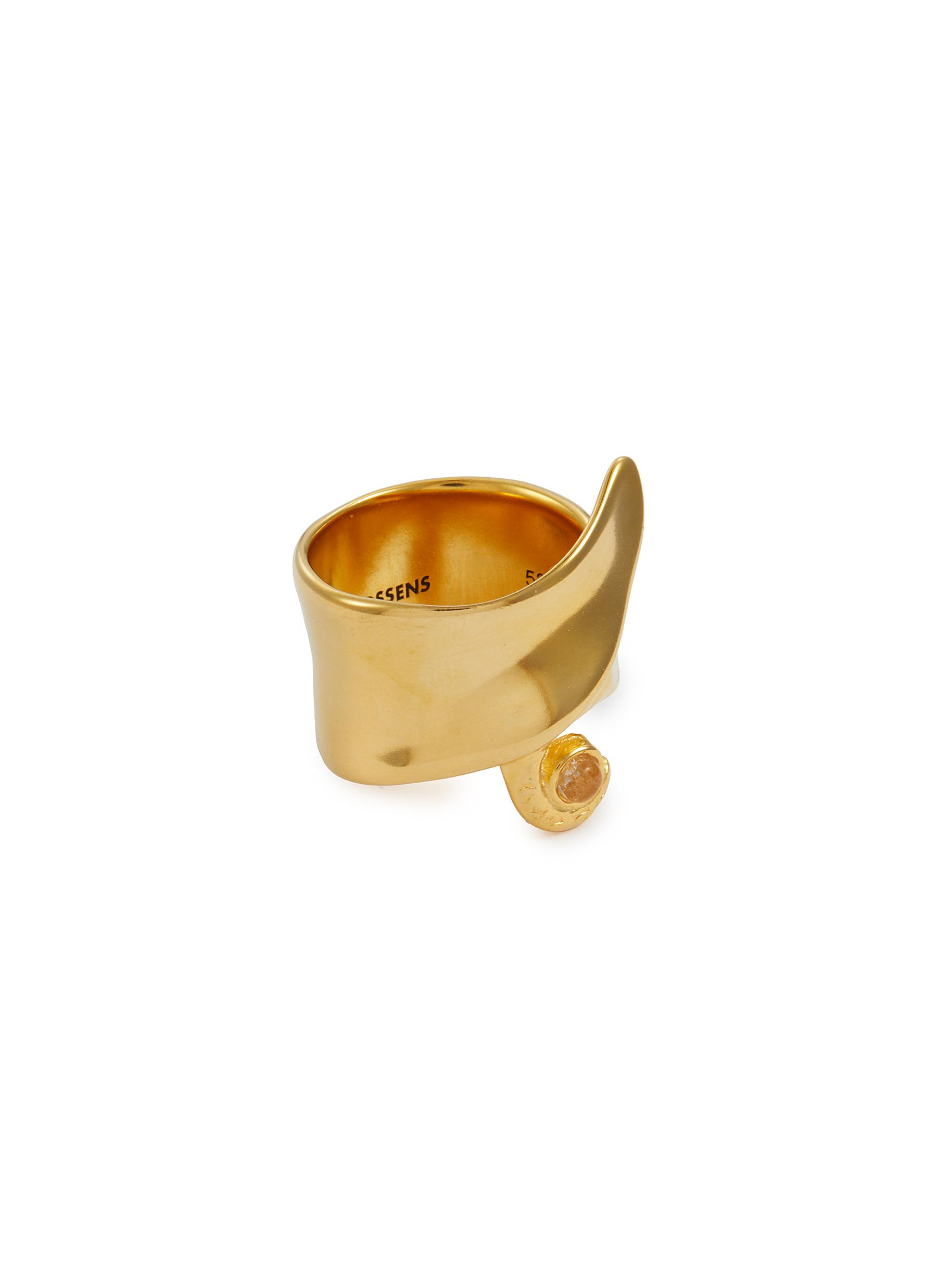 Foliage 24k Gold Plated Ring