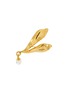 Figure View - Click To Enlarge - GOOSSENS - Foliage 24k Gold Plated Brass Brooch