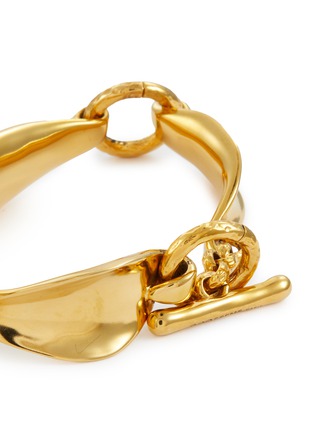 Detail View - Click To Enlarge - GOOSSENS - Foliage 24k Gold Plated Bracelet