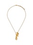 Main View - Click To Enlarge - GOOSSENS - Foliage 24k Gold Plated Necklace