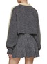 Back View - Click To Enlarge - LOEWE - Contrast Back  Cropped Knit Cardigan