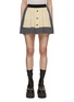 Main View - Click To Enlarge - LOEWE - Contrast Knit Mini Skirt
