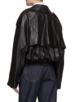 Back View - Click To Enlarge - LOEWE - Leather Balloon Jacket