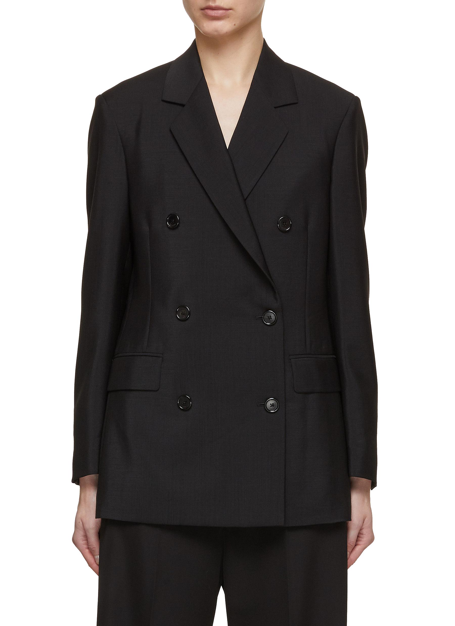 LOEWE Double Breasted Blazer Women Lane Crawford