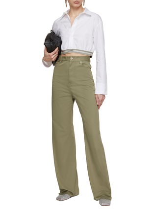 Figure View - Click To Enlarge - LOEWE - High Waisted Pants