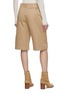 Back View - Click To Enlarge - LOEWE - Wrap Pleated Shorts