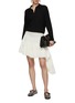 Figure View - Click To Enlarge - LOEWE - Ruffled Silk Skirt
