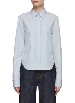 Main View - Click To Enlarge - LOEWE - Pleated Shirt