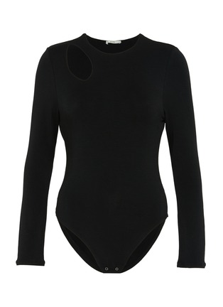 Main View - Click To Enlarge - DETERM - Collagen Shoulder Cut Out Bodysuit