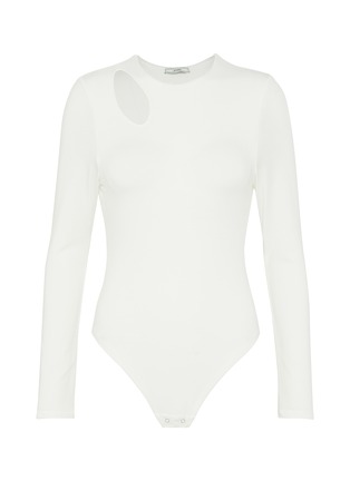 Main View - Click To Enlarge - DETERM - Collagen Shoulder Cut Out Bodysuit