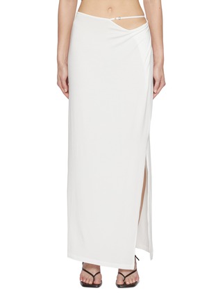 Main View - Click To Enlarge - DETERM - Collagen Strappy Maxi Skirt