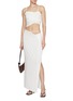 Figure View - Click To Enlarge - DETERM - Collagen Strappy Maxi Skirt