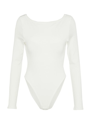 Main View - Click To Enlarge - DETERM - Collagen Twisted Back Bodysuit