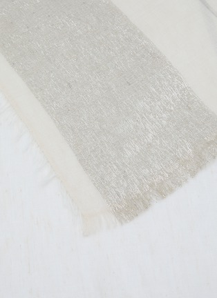 Detail View - Click To Enlarge - JANE CARR - Solitaire Cashmere Blend Scarf